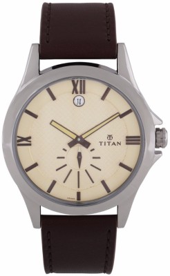 Titan 9323SL01 Smart Steel Watch  - For Men   Watches  (Titan)