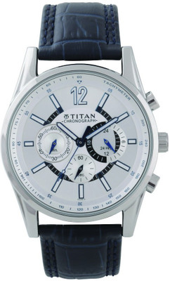 View Titan 9322SL10 Classique Watch  - For Men Wrist Watches Price Online(Titan)