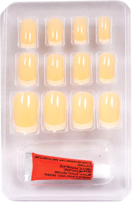 

Color Fever False Nails Beige(Pack of 12)