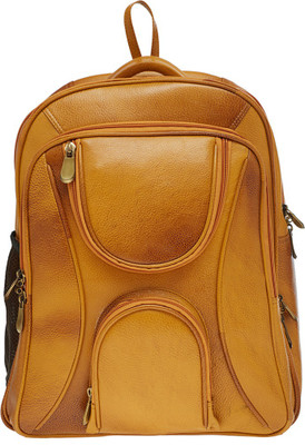 

Leatherworld Laptop College Backpack 30 L Laptop Backpack(Maroon), Rust
