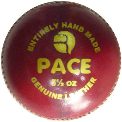 

Rmax Pace Cricket Leather Ball(Pack of 1, Red)