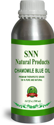 

SNN Natural Products 100% Pure & Natural Chamomile Blue Oil (Matricaria recutica)(500 ml)