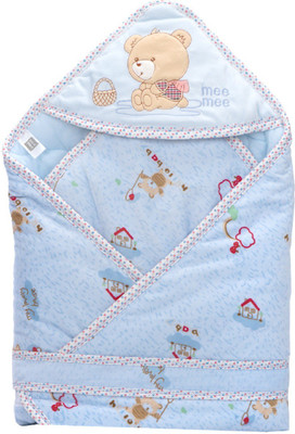 

MeeMee Plain  Blanket(Cotton, Blue