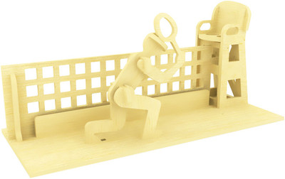UNTOLD Tennis 3D Puzzle(Beige)