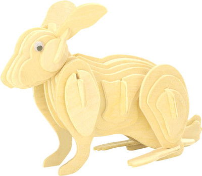 

UNTOLD Rabbit 3D Puzzle(Beige)