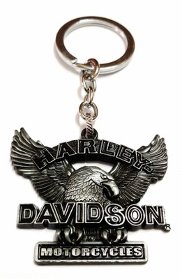 

RB Harley Davidson eagle Key Chain(Multicolor)