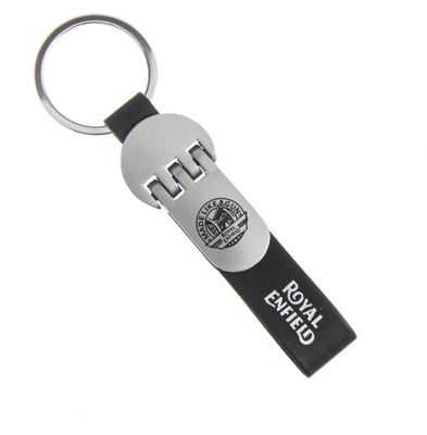 

Techpro Royal Made like gun Black with white letter Key Chain(Multicolor)