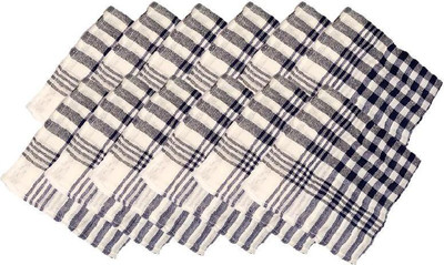 

Ezee Duster cloth, multipurpose kitchen napkin/cloth, table duster Wet and Dry Cotton Cleaning Cloth(Pack of 12)
