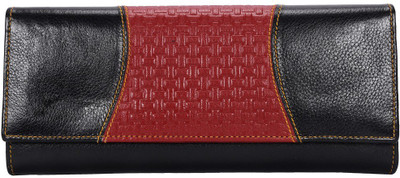 

Whiteflower Casual Black Clutch
