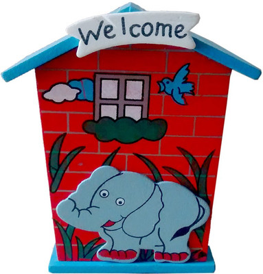 

Shoppernation Cute Small Elephant Design Coin Bank Coin Bank(Multicolor)