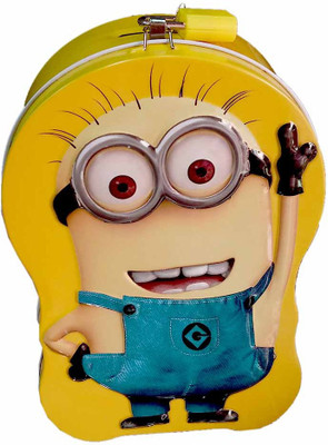 

Shoppernation Metal Made Minion Coin Bank Coin Bank(Multicolor)