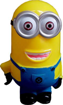 

Shoppernation Plastic Made Minion Coin Bank Coin Bank(Multicolor)