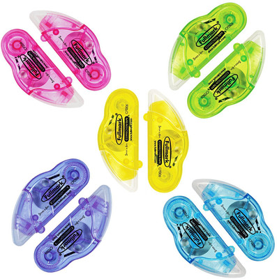 

Fullmark CORRECTION TAPE D MODEL 5 mm x 6 mm(Set of 10, Assorted color)