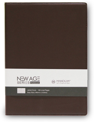 

MANOGYA A5 Notebook(NEW AGE SERIES, Brown)