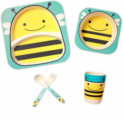 

EZ Life Pack of 5 Dinner Set(Wood)