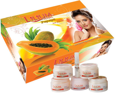 

Lilium Herbal Papaya Anti- Blemish Facial Kit 310gm 310 g