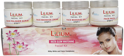 

Lilium Herbal Insta Glow Whitening Facial Kit 2kg 2000 g