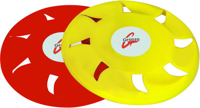 

Grazzo Flying Discs Waterproof(Red, Yellow)