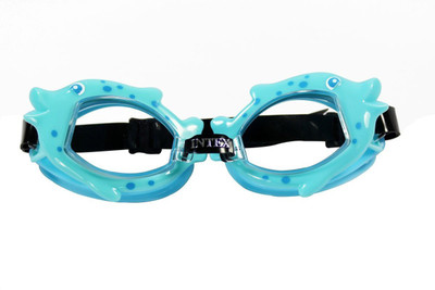 

Intex ® Original Whale Fish Design Fun Swimming Goggles For All Age Groups Water Sports Goggles(Blue)