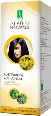 Adven Naturals Folli Therapy with Arnica Cinchona & oleum Sant (Pack of two) Hair Oil(200 ml)