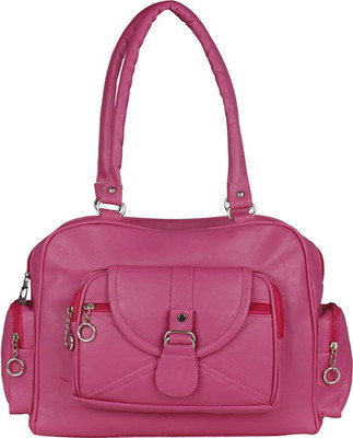 sk noor Shoulder Bag(Pink)