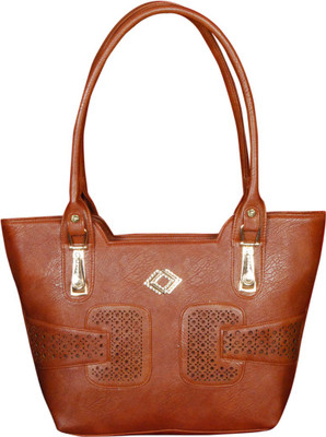 

REHBAR Hand-held Bag(Brown)