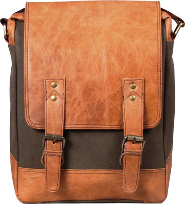 

Hrone Messenger Bag(Brown)