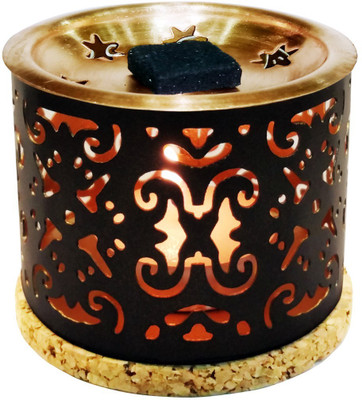 

Aromafume Taj Exotic Copper Incense Holder(Black)