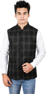 La Rainbow Sleeveless Checkered Men