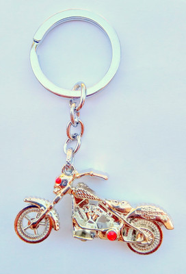 

HatsOff Ghost Rider Bike Key chain Harley Davidson Metal Key Ring Key Chain