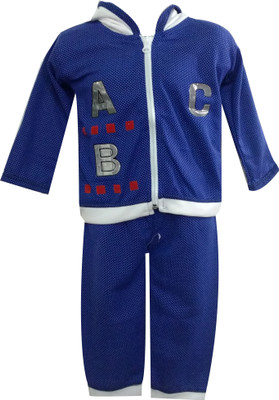 

Fashionitz Boys Casual T-shirt Pant(Blue