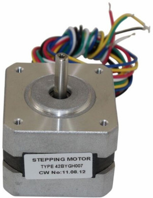

Robodo Stepper Motor NEMA 17 1.6 kg-cm 4 wire bipolar(Black, Silver)