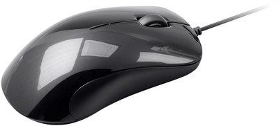 Monoprice Select Style USB Mouse Wired Optical Mouse(USB, Black)
