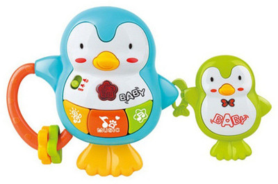 

Emob Battery Operated Playing and Learning Colorful Musical Penguin Shape Toy For Kids(Multicolor)