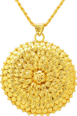 memoir Gold-plated Brass Pendant