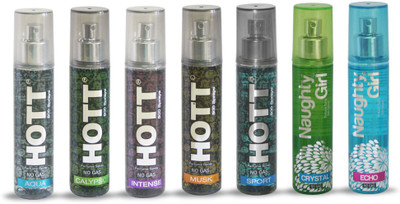 

Hott AQUA CALYPSO INSTANSE MUSK SPORT and Naughty Girl CRYSTAL ECHO-60ML Eau de Parfum - 60 ml(For Men & Women)