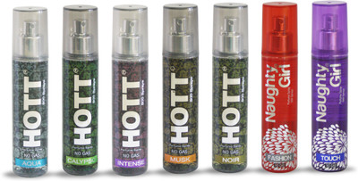 

Hott AQUA CALYPSO INSTANSE MUSK NOIR and Naughty Girl FASHION TOUCH-60ML Eau de Parfum - 60 ml(For Men & Women)