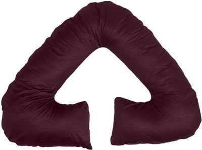 

Comfort Pillow Solid Pregnancy Pillow Pack of 1(Maroon)