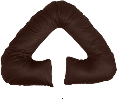 

Comfort Pillow Solid Pregnancy Pillow Pack of 1(Dark Brown)