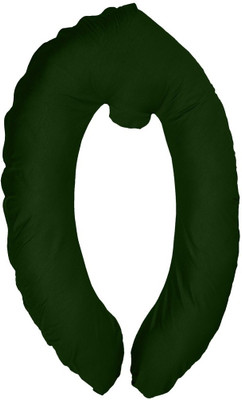

Comfort Pillow Solid Pregnancy Pillow Pack of 1(Dark Green)