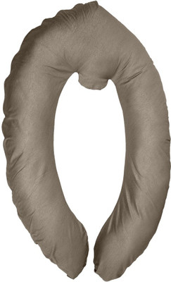 

Comfort Pillow Solid Pregnancy Pillow Pack of 1(Light Grey)
