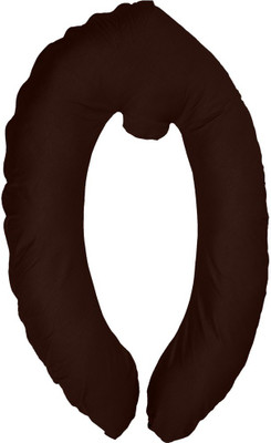 

Comfort Pillow Solid Pregnancy Pillow Pack of 1(Dark Brown)