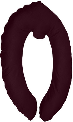 

Comfort Pillow Solid Pregnancy Pillow Pack of 1(Maroon)