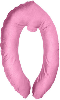 

Comfort Pillow Solid Pregnancy Pillow Pack of 1(Light Pink)