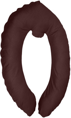 

Comfort Pillow Solid Pregnancy Pillow Pack of 1(Brown)