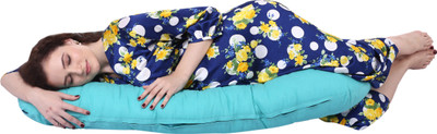 

Momsyard Plain Pregnancy Pillow Pack of 1(Cyan)