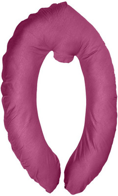 

Comfort Pillow Solid Pregnancy Pillow Pack of 1(Dark Pink)