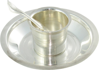 GoldGiftIdeas 6 Inch Tarbhana Silver Plated(Silver)