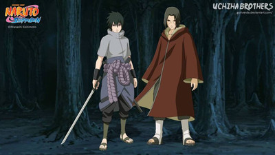 

Sasuke And Itachi Uchiha Photographic Paper on LARGE PRINT 36X24 INCHES Photographic Paper(24 inch X 36 inch, Rolled)