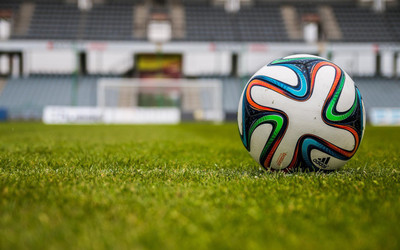 

Sports Football Ball Stadium on LARGE PRINT 36X24 INCHES Photographic Paper(24 inch X 36 inch, Rolled)